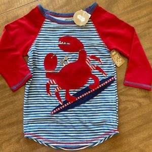 Mud Pie 4T/5T Swim Shirt Rash Guard